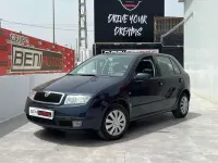 Usado Skoda Fabia Classic 60 CV (44 kW) 2000 Azul Utilitario