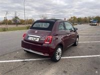 Usado Fiat 500C Dolcevita 70 CV (51 kW) 2021 Granate Descapotable