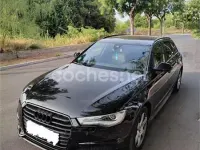 Usado Audi A6 218 CV (160 kW) 2018 Negro Familiar