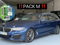 Usado BMW 520 190 CV (139 kW) 2021 Azul Familiar