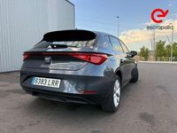 Usado Seat Leon Style 116 CV (85 kW) 2021 Negro Utilitario
