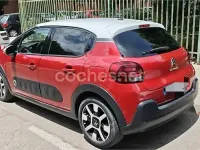 Usado Citroën C3 PureTech 82 CV (60 kW) 2018 Rojo Utilitario