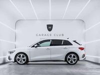 Usado Audi A3 Sportback S-Line 116 CV (85 kW) 2021 Blanco Utilitario