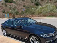Usado BMW 520 Luxury Line 190 CV (139 kW) 2017 Azul Berlina