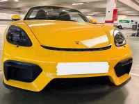 Usado Porsche 718 Spyder 420 CV (308 kW) 2022 Amarillo Descapotable