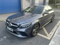 Usado Mercedes C200 136 CV (100 kW) 2019 Gris / plata Berlina