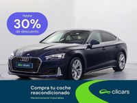 Usado Audi A5 Sportback Advanced 150 CV (110 kW) 2022 Azul Utilitario