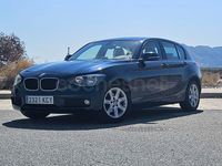 Usado BMW 118 Sport Line 143 CV (105 kW) 2012 Azul Utilitario