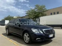 Usado Mercedes E350 Avantgarde 231 CV (169 kW) 2009 Azul Berlina