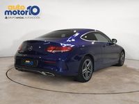 Usado Mercedes C220 AMG 194 CV (142 kW) 2019 Azul Coupe