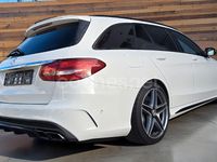 Usado Mercedes C63 AMG 476 CV (350 kW) 2017 Blanco Familiar