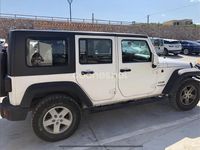 Usado Jeep Wrangler Unlimited Sport 177 CV (130 kW) 2008 Blanco SUV