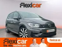 Usado VW Touran Sportline 150 CV (110 kW) 2019 Gris Monovolumen