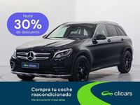 Usado Mercedes GLC220 170 CV (125 kW) 2016 Negro SUV