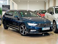 Usado VW Passat R-line 150 CV (110 kW) 2021 Azul Familiar