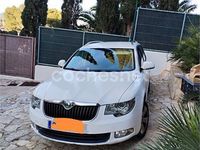 Usado Skoda Superb Ambition 140 CV (102 kW) 2011 Blanco Familiar
