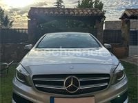 Usado Mercedes A200 AMG line 136 CV (100 kW) 2016 Gris / plata Berlina