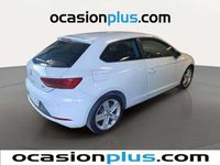 Usado Seat Leon SC FR 125 CV (91 kW) 2017 Blanco Utilitario