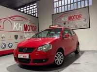 Usado VW Polo Highline 100 CV (73 kW) 2007 Rojo Berlina