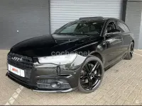 Usado Audi A6 S-Line 272 CV (200 kW) 2016 Negro Familiar