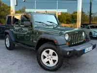 Usado Jeep Wrangler Unlimited Sahara 177 CV (130 kW) 2007 Verde SUV