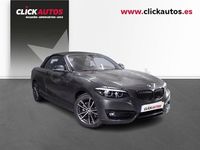 Usado BMW 218 Comfort Edition 136 CV (100 kW) 2021 Negro Descapotable