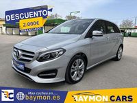 Usado Mercedes B200 136 CV (100 kW) 2017 Gris / plata Utilitario