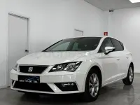 Usado Seat Leon Style Plus 125 CV (91 kW) 2017 Blanco Berlina