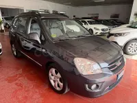 Usado Kia Carens Active 140 CV (102 kW) 2008 Negro Monovolumen