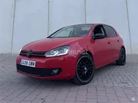 Usado VW Golf VI Sport 105 CV (77 kW) 2010 Rojo Utilitario