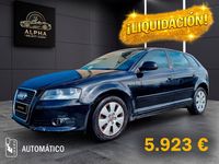 Usado Audi A3 Attraction 125 CV (91 kW) 2009 Negro Utilitario