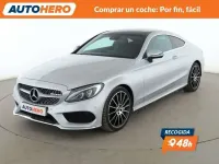 Usado Mercedes C250 205 CV (150 kW) 2018 Gris Coupe
