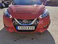 Usado Nissan Micra Acenta 100 CV (73 kW) 2019 Naranja Utilitario