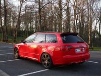 Usado Audi A4 S-Line 140 CV (102 kW) 2007 Rojo Familiar