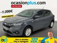 Usado Dacia Sandero Expression 91 CV (66 kW) 2023 Gris Utilitario