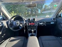 Usado Audi A3 105 CV (77 kW) 2009 Negro Berlina