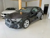 Begagnad Audi A3 S-Line 150 HK (110 kW) 2021 Svart Sedan
