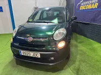Usado Fiat 500L Lounge 105 CV (77 kW) 2015 Verde Monovolumen