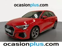 Usado Audi A3 Sportback S-Line 150 CV (110 kW) 2022 Rojo Utilitario