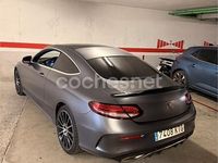 Usado Mercedes C200 184 CV (135 kW) 2019 Gris / plata Coupe