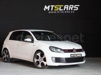 Usado VW Golf VI GTI 210 CV (154 kW) 2009 Blanco Utilitario