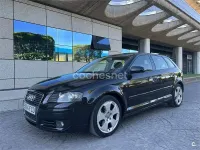Usado Audi A3 Ambition 140 CV (102 kW) 2006 Negro Utilitario