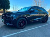 Usado Audi Q8 S-Line 340 CV (250 kW) 2021 Negro SUV