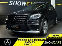 Usado Mercedes ML63 AMG AMG 525 CV (386 kW) 2014 Negro SUV