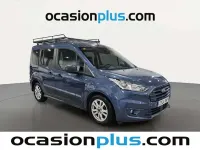 Usado Ford Transit S 101 CV (74 kW) 2018 Azul Familiar