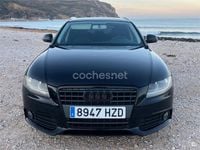 Usado Audi A4 140 CV (102 kW) 2009 Negro Familiar