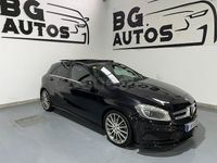 Usado Mercedes A200 AMG line 136 CV (100 kW) 2014 Negro Berlina