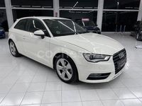 Usado Audi A3 Attraction 105 CV (77 kW) 2014 Blanco Berlina