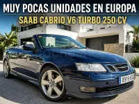 Usado Saab 9-3 Cabriolet Aero 250 CV (183 kW) 2006 Azul Descapotable