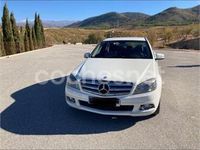 Usado Mercedes C200 Avantgarde 136 CV (100 kW) 2010 Blanco Berlina